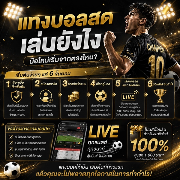 แทงบอลสด